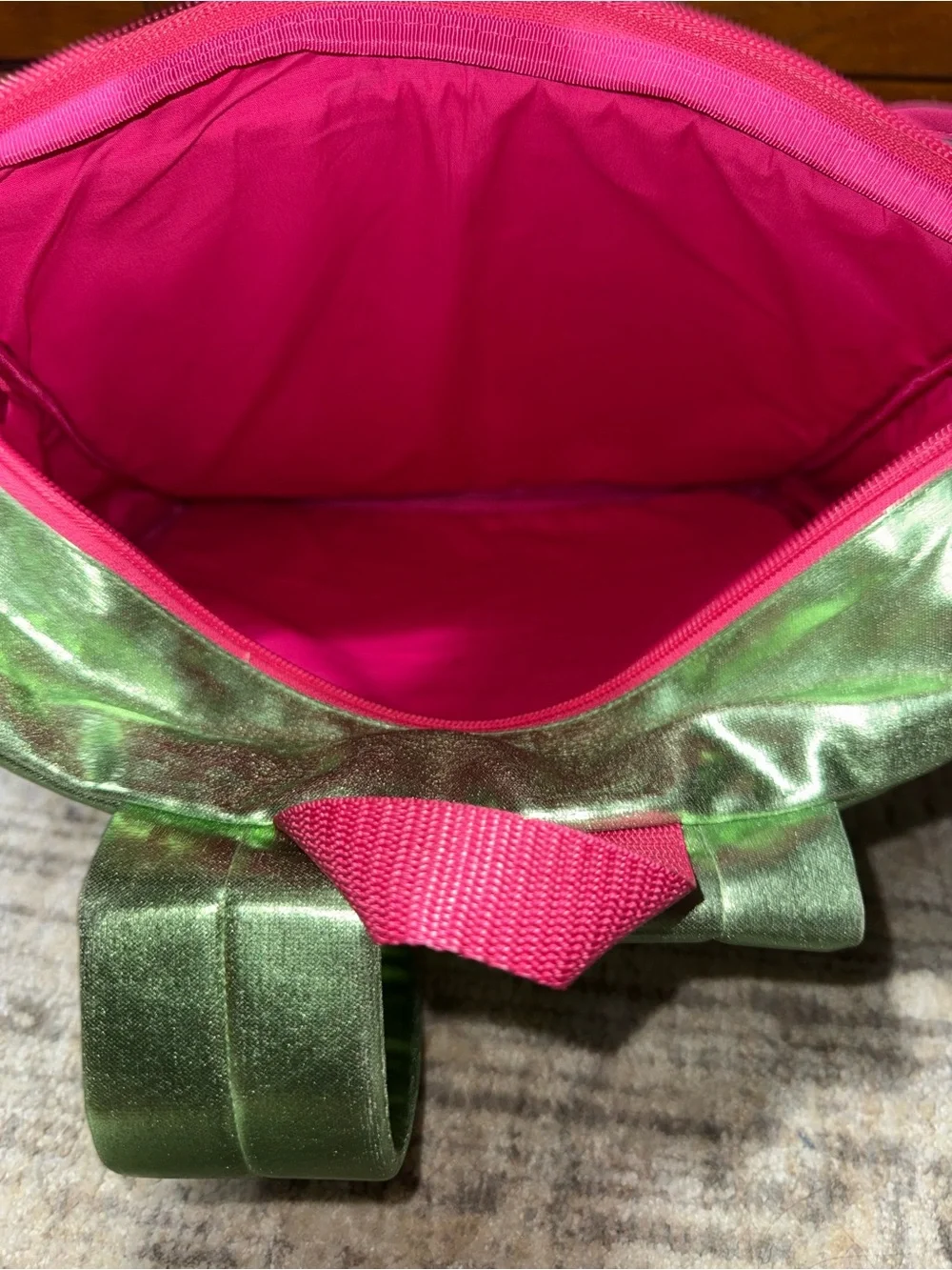 American Girl Wellie Wishers Butterfly backpack (can carry doll)